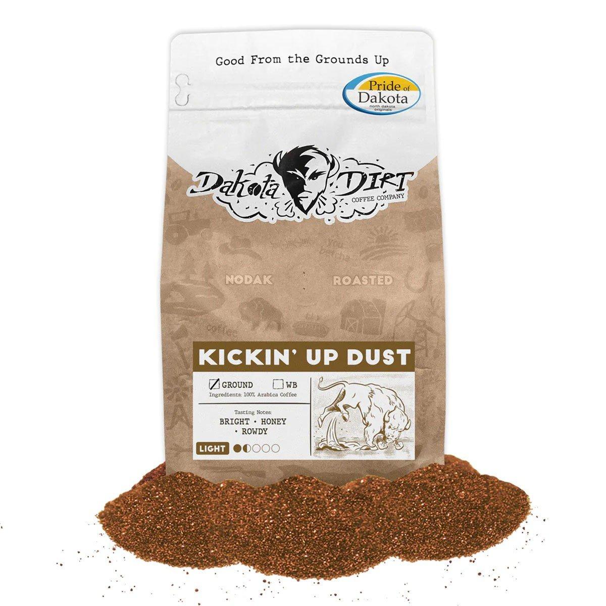Dakota Dirt Coffee Kickin' Up Dust Light Roast Ground Coffee - Dakota Dirt Coffee