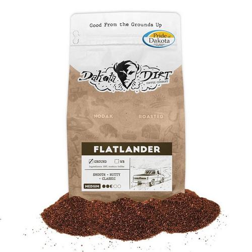 Dakota Dirt Coffee Flatlander Medium Roast Ground Coffee - Primary Image