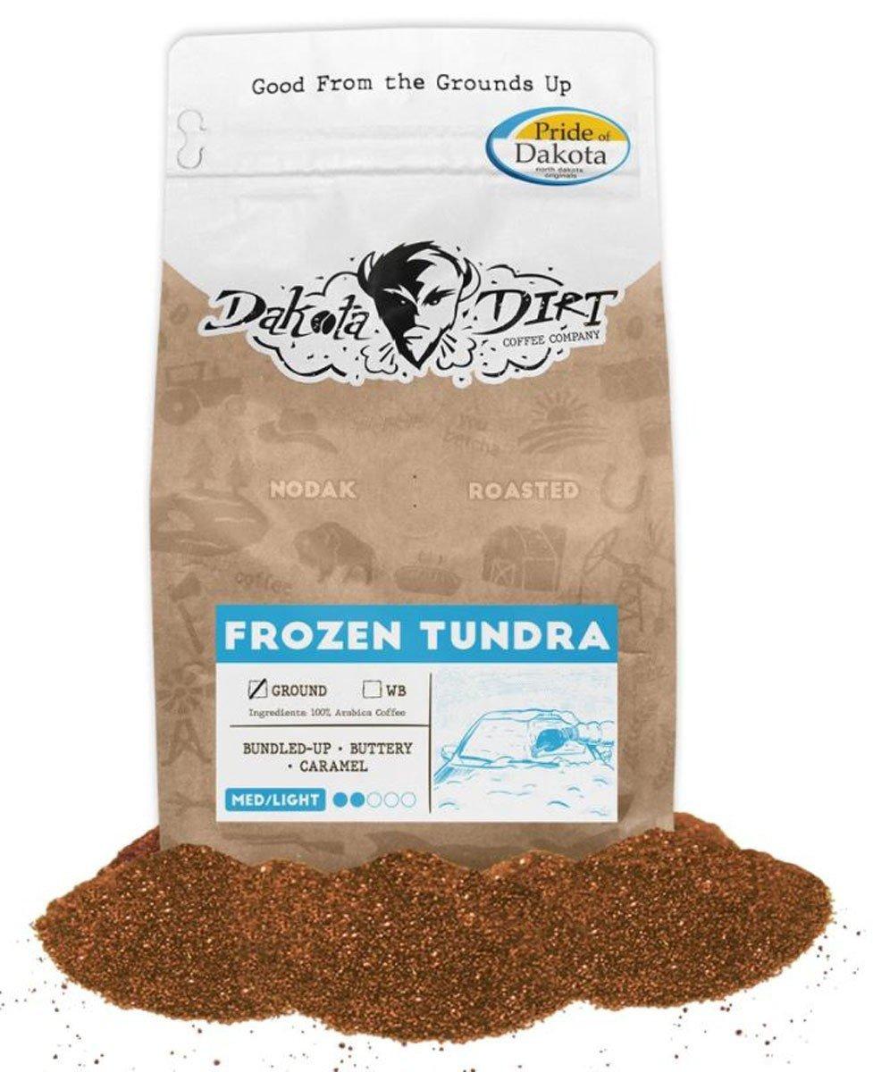 Dakota Dirt Coffee Frozen Tundra Medium/Light Roast Ground Coffee - Dakota Dirt Coffee