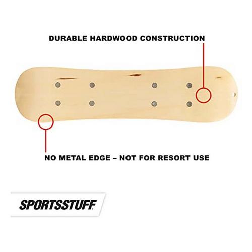 SportsStuff Snow Ryder Hardwood Snowboard 90cm - Primary Image