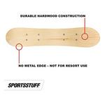 SportsStuff Snow Ryder Hardwood Snowboard 130cm - Thumbnail 3 of 5