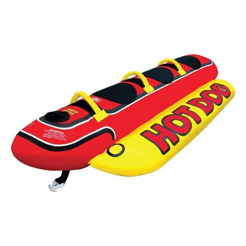 AIRHEAD Hot Dog 3-Person Towable Tube - Primary Image