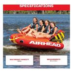 Airhead Great Big Mable 1-4 Rider Tube - Thumbnail 6 of 7