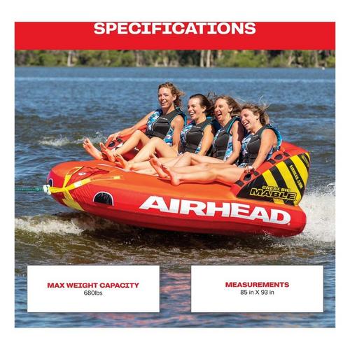 Airhead Great Big Mable 1-4 Rider Tube - Primary Image