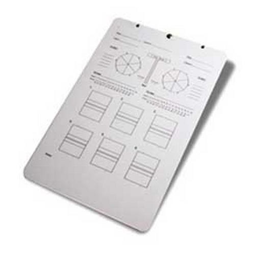 Tandem Sport Deluxe Volleyball Clipboard - Primary Image