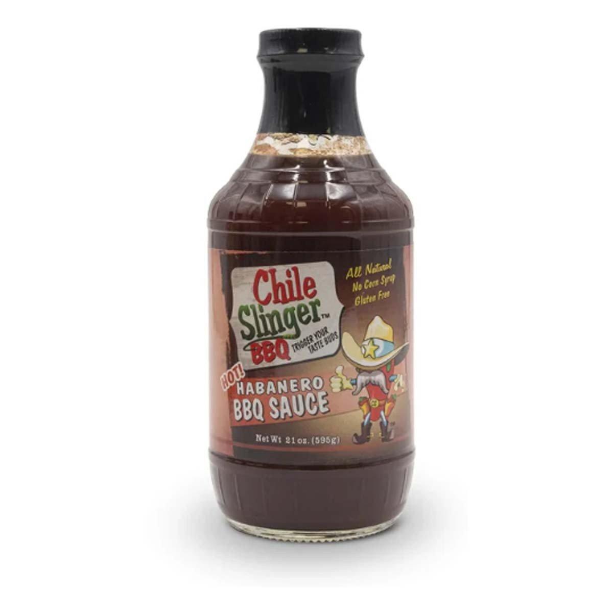 Chile Slinger Habanero BBQ Sauce - Cattleman's Grill