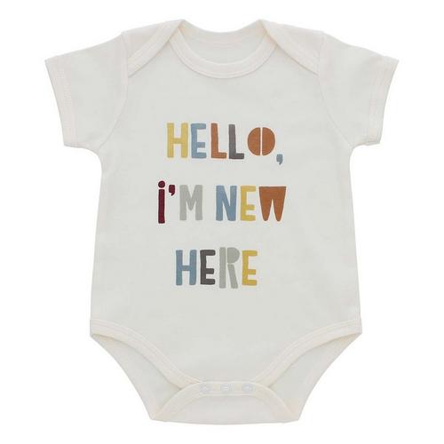 Baby Emerson and Friends New Here Onesie - Primary Image