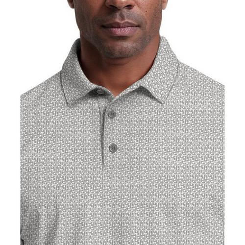Men's PGA Tour Flag Geo Essential Print Polo - Primary Image