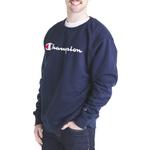 Men's Champion Script Logo Crewneck Sweatshirt - Thumbnail 2 of 3