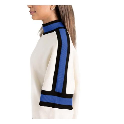 Gameday Couture Women's Creighton Bluejays Vivid Knit Mock Crew - Primary Image