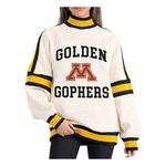Gameday Couture Women's Minnesota Golden Gophers Vivid Knit Crew - Thumbnail 1 of 3