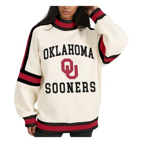 Gameday Couture Women's Oklahoma Sooners Vivid Knit Mock Neck
