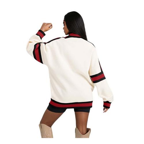 Gameday Couture Women's Oklahoma Sooners Vivid Knit Mock Neck