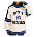 Gameday Couture Women's South Dakota State Jackrabbits Vivid Knit Mock Crew - Thumbnail 1 of 3