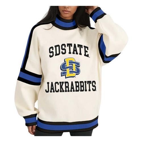 Gameday Couture Women's South Dakota State Jackrabbits Vivid Knit Mock Crew - Primary Image