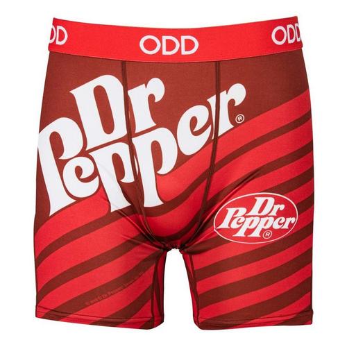 Men's ODD SOX Dr Pepper Stripes Boxer Briefs - Primary Image