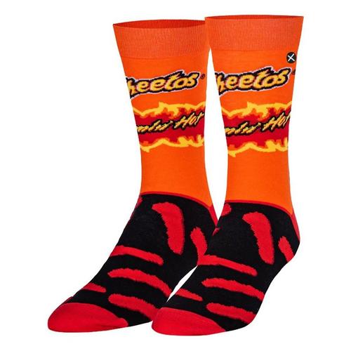 Men's ODD SOX Flamin' Hot Cheetos Crew Socks - Primary Image