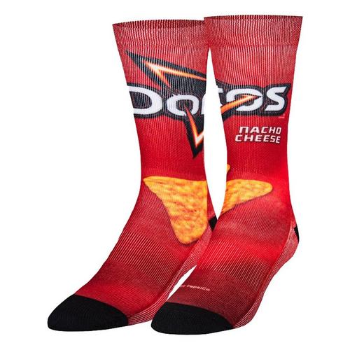 Men's ODD SOX Doritos Nacho Cheese Crew Socks - Primary Image