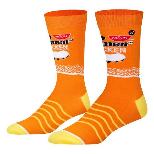Men's ODD SOX Top Ramen Chicken Crew Socks - Primary Image
