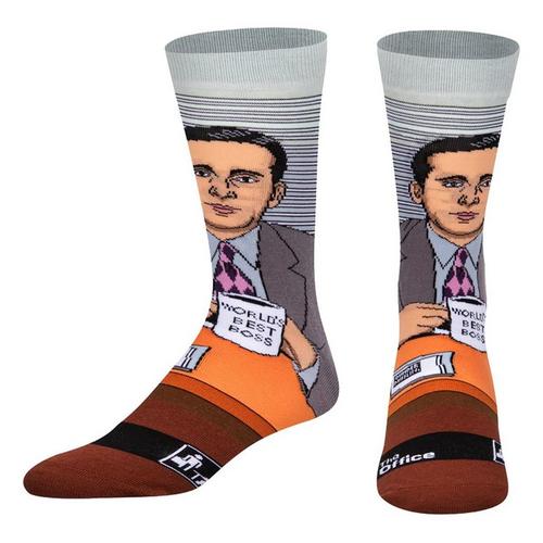 Men's ODD SOX Michael Scott Crew Socks - Primary Image