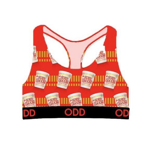 Women's ODD SOX Cup Noodles Sports Bra - Primary Image