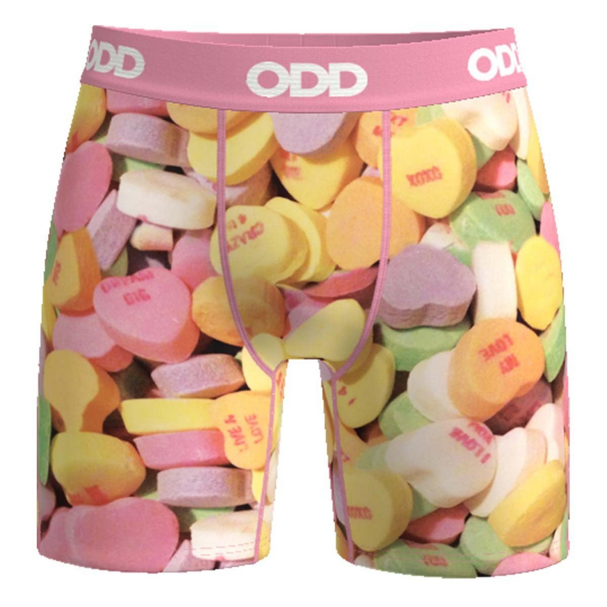 Men's ODD SOX Candy Hearts Boxer Briefs