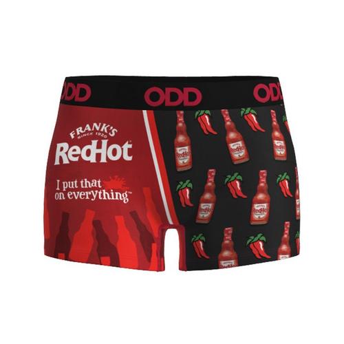 Women's ODD SOX Franks Red Hot Boy Shorts - Primary Image