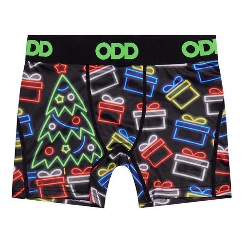 Boys' ODD SOX Neon Christmas Boxer Briefs - Primary Image