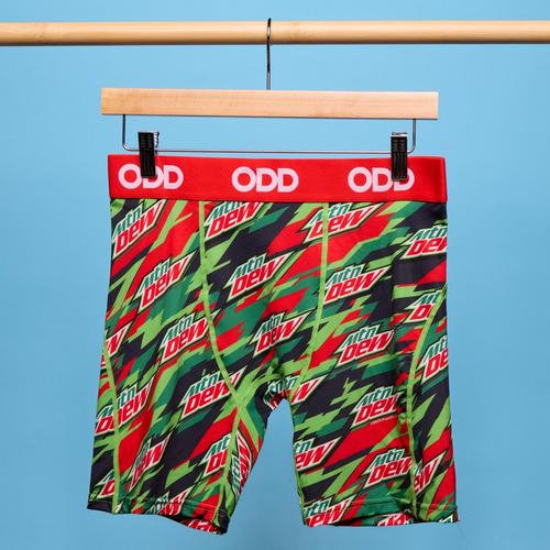 Men's ODD SOX Mountain Dew 2 Pack Boxer Briefs - Primary Image