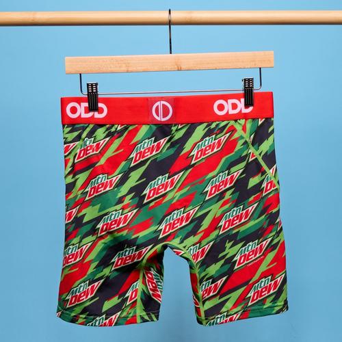 Men's ODD SOX Mountain Dew 2 Pack Boxer Briefs - Primary Image
