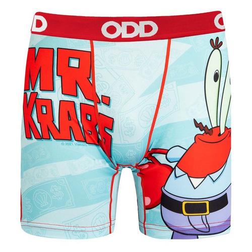 Boys' ODD SOX Mr Krabs Boxer Briefs - Primary Image