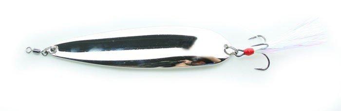 Silver Chrome - Nichols Lures Lake Fork Flutter Spoon