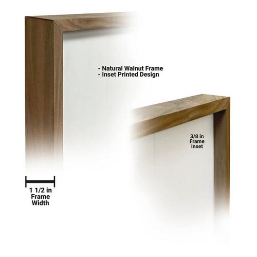 Kendrick Home Hello Spring Wreath Wall Art - Primary Image