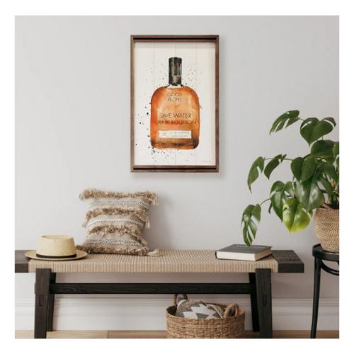 Kendrick Home Save Water Drink Bourbon By Mercedes Lopez Charro - Primary Image