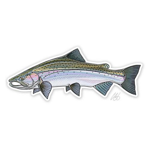 Casey Underwood Artwork Steelhead Decal - Primary Image