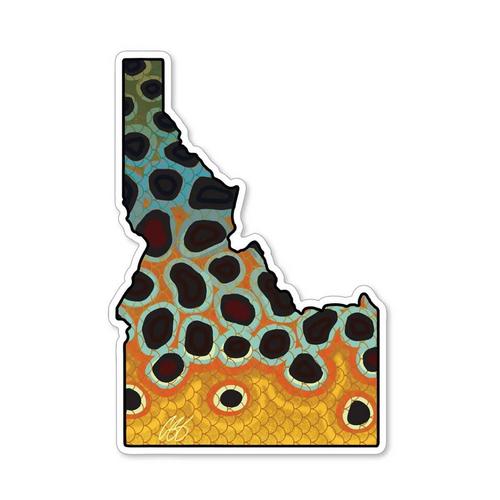Casey Underwood Artwork Idaho Brown Decal - Primary Image