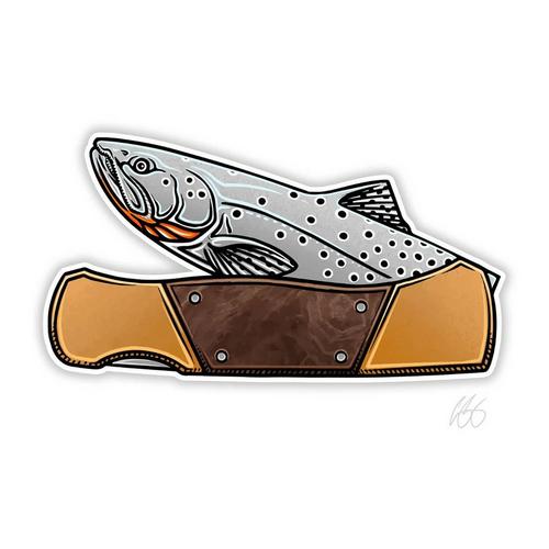 Casey Underwood Artwork Cutthroat Decal Decal - Primary Image