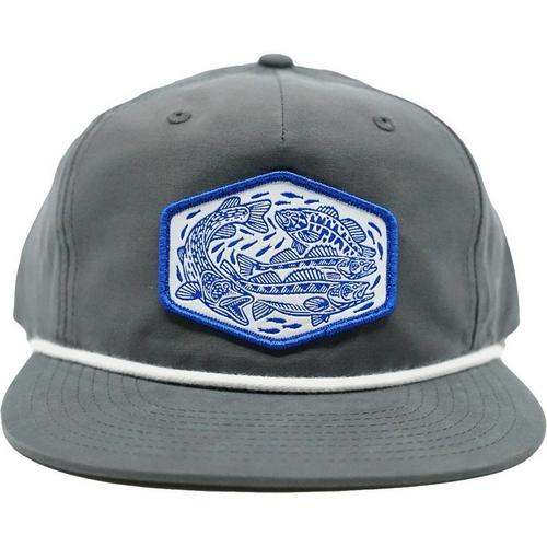 Casey Underwood Artwork Bait Snapback Hat - Primary Image