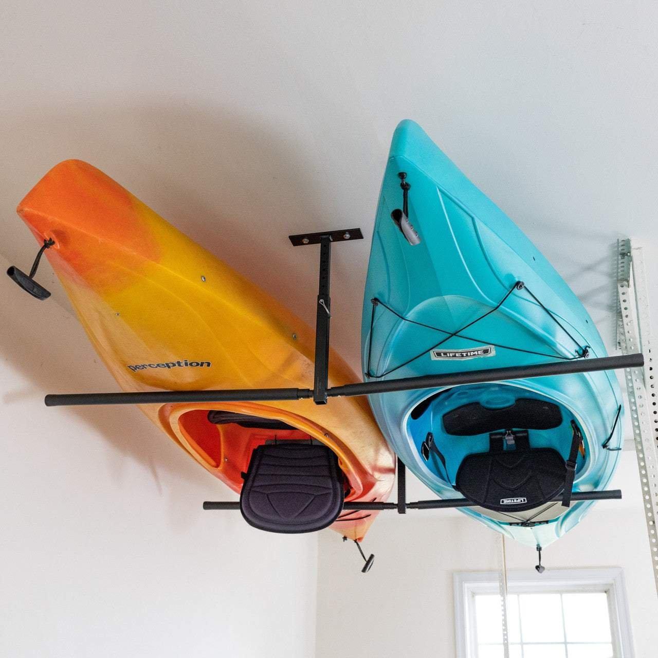 StoreYour Hi-Port 2 Kayak Adjustable Ceiling Storage Rack