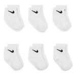 Infant Kids' Nike Baby/Toddler Swoosh 6 Pack 6 Pack Ankle Socks - Thumbnail 1 of 3