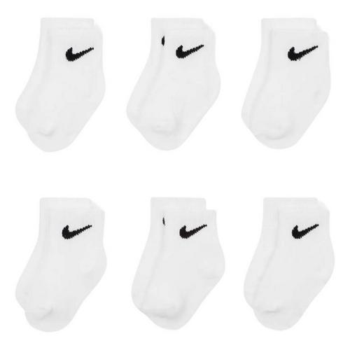 Infant Kids' Nike Baby/Toddler Swoosh 6 Pack 6 Pack Ankle Socks - Primary Image