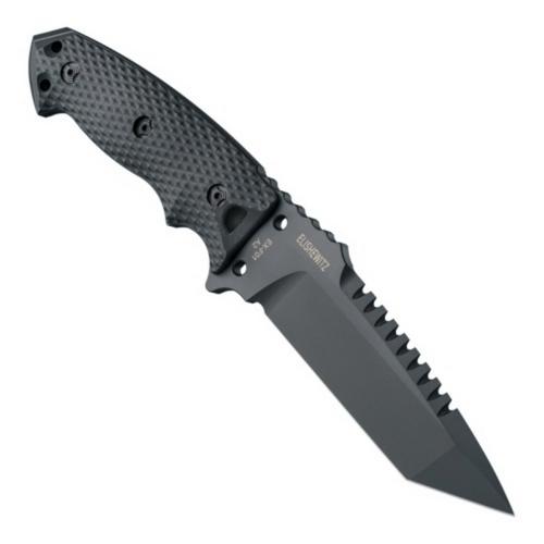 Hogue EX-F01 Tanto Black Cerakote Fixed Knife - Primary Image