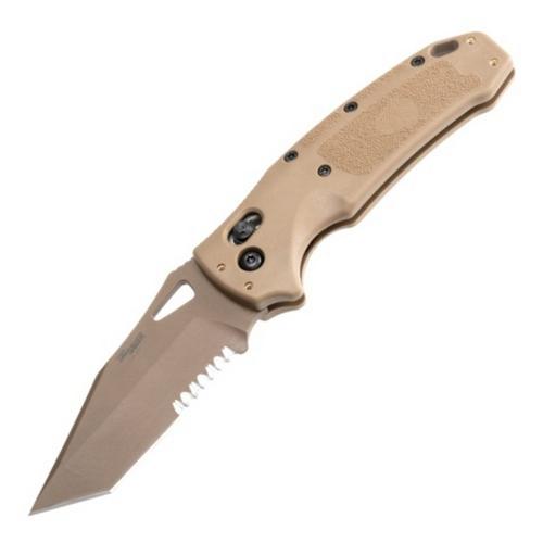 Hogue SIG K320 M17/M18 Partially Serrated Tanto Folding Pocket Knife - Primary Image