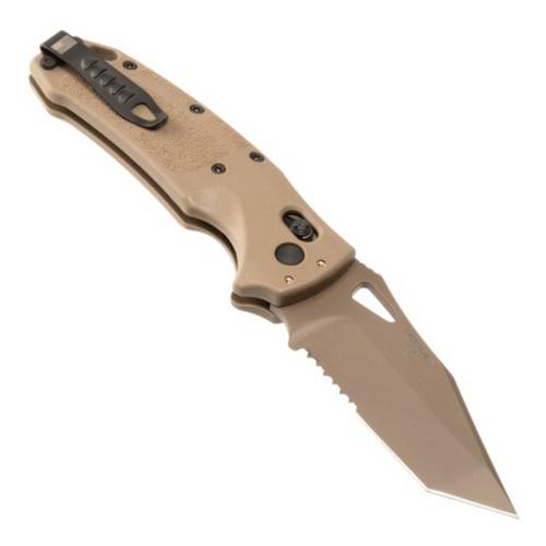 Hogue SIG K320 M17/M18 Partially Serrated Tanto Folding Pocket Knife - Primary Image