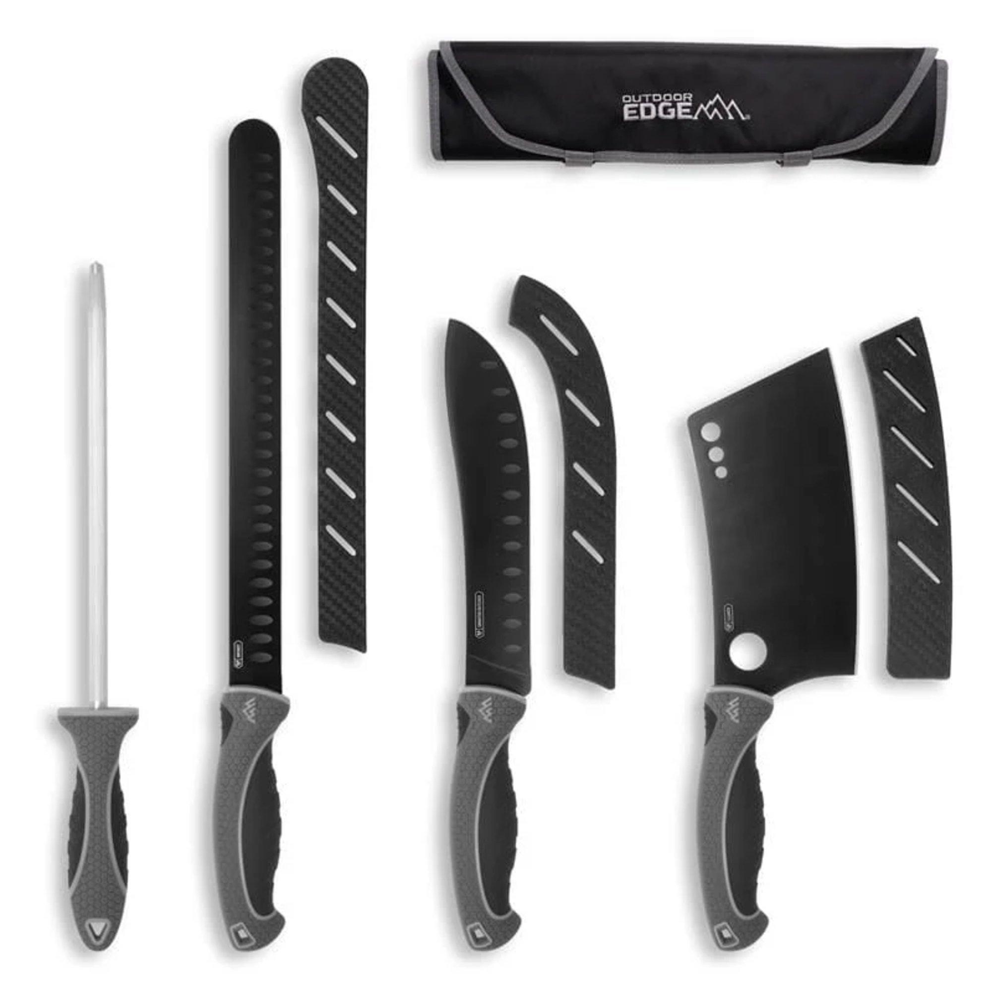 Outdoor Edge ErgoMax Meat Carver Kitchen Knife Set - Outdoor Edge