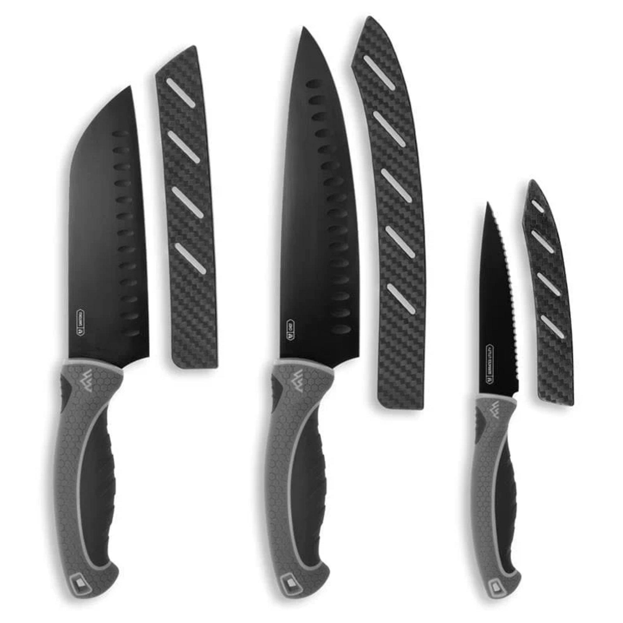 Outdoor Edge ErgoMax Chef's Essentials Kitchen Knife Set - Outdoor Edge