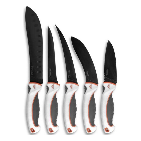 Outdoor Edge ERGOMAX 6 Piece Professional Grade Processing Knife Set Knife