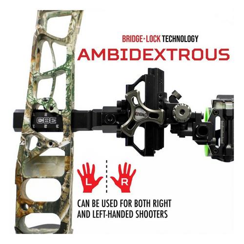 CBE Bridge-Lock Conversion Dovetail Adjustable Bow Sight - Primary Image