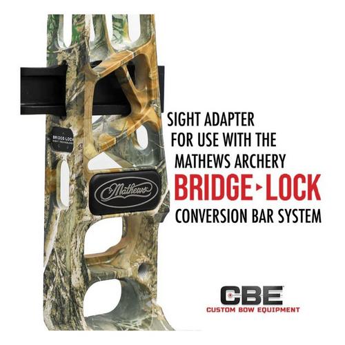 CBE Bridge-Lock Conversion Dovetail Adjustable Bow Sight - Primary Image