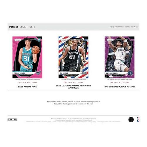 2024-25 Panini PRIZM NBA Basketball Fat Pack Value 12-Pack Box - Primary Image